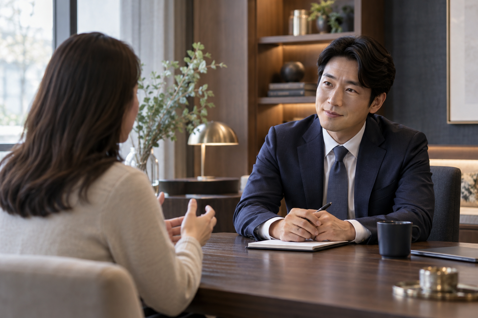 상담 목적 정리에 관한 AI 설명용 이미지